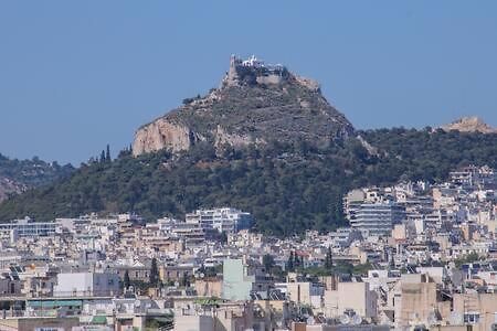 Studio With Private Terrace And View Of Acropolis! Athene Buitenkant foto